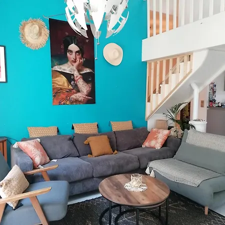 Lägenhet Le Super Duplex Des Halles *